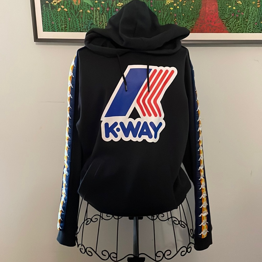 Kappa X K-Way collaboration sweatshirt